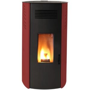 Estufa de pellets CTL Emy 8 kW Burdeos