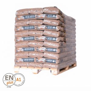 Pellet CYL ENplus A1 – 1 Palet (77 sacos de 15 kg, 1.155 kg)