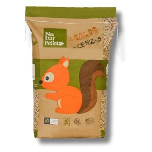 Pellet Naturpellet ENplus A1 – 2 Palets (154 sacos de 15 kg, 2.310 kg)