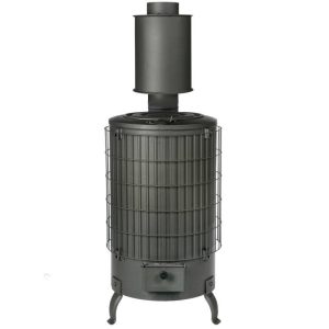 Estufa de Leña 7,7 kW de Alto Rendimiento – Compacta, Potente y Eficiente